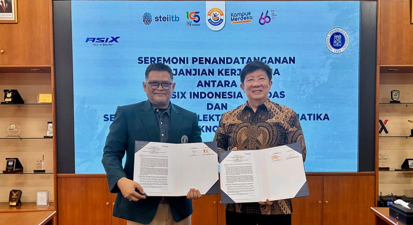 ASIX and STEI ITB Sign MoU to Establish Joint AI Lab