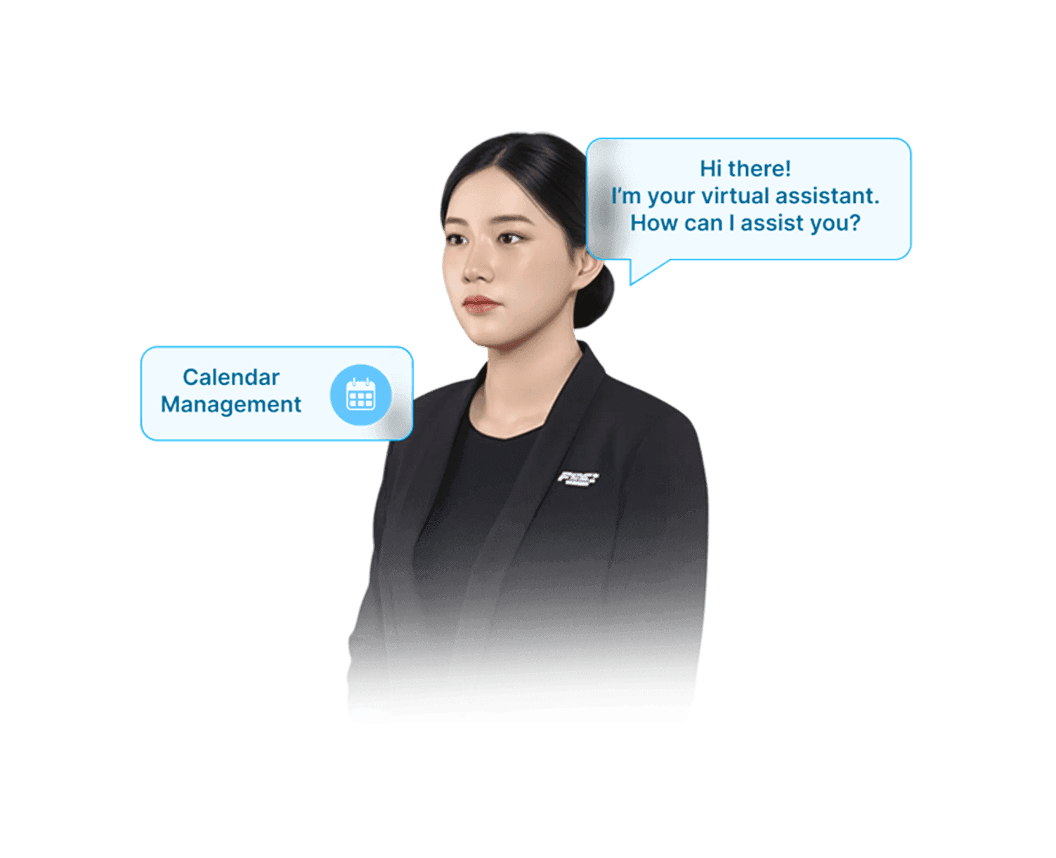 AI assistants designed around your data and workflows to deliver faster, more consistent interactions