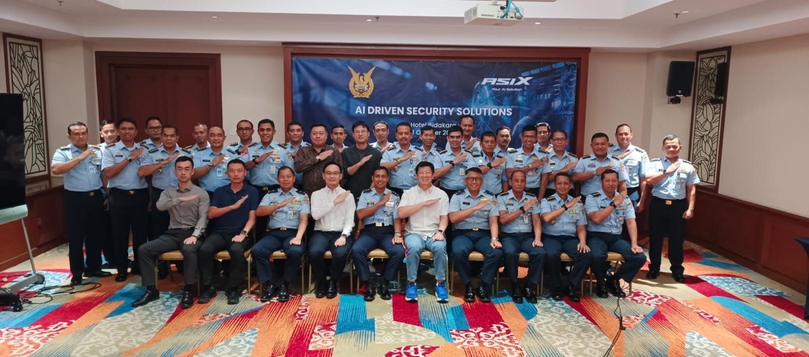 ASIX and TNI Air Force (TNI AU) Collaborated on a AI Cybersecurity Workshop